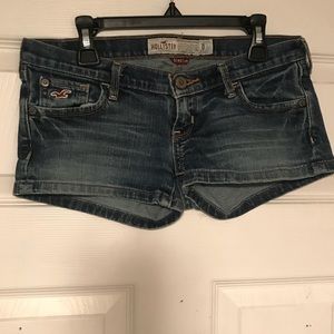 Hollister jean shorts